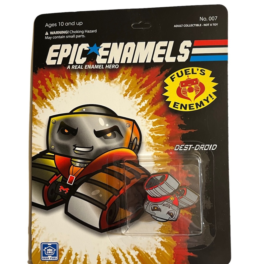Epic Enamel Collectable Pin Dest-Droid No. 007